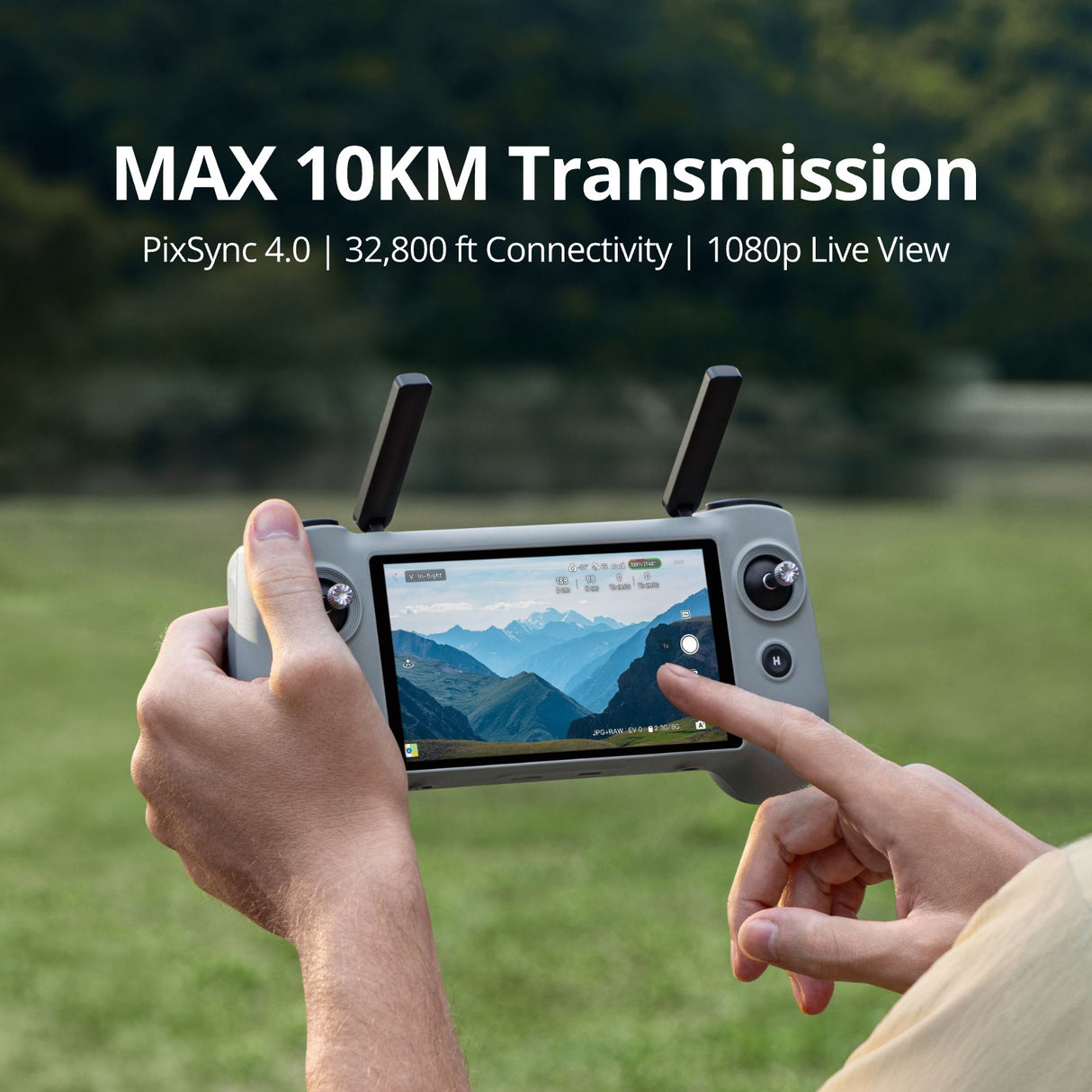 ATOM 2 Drone with PTD 1 Screen Remote Controller