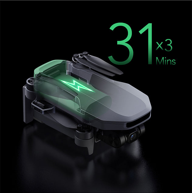 ATOM SE Sub 250 g Foldable GPS Drone with 4K HD EIS Camera, C0