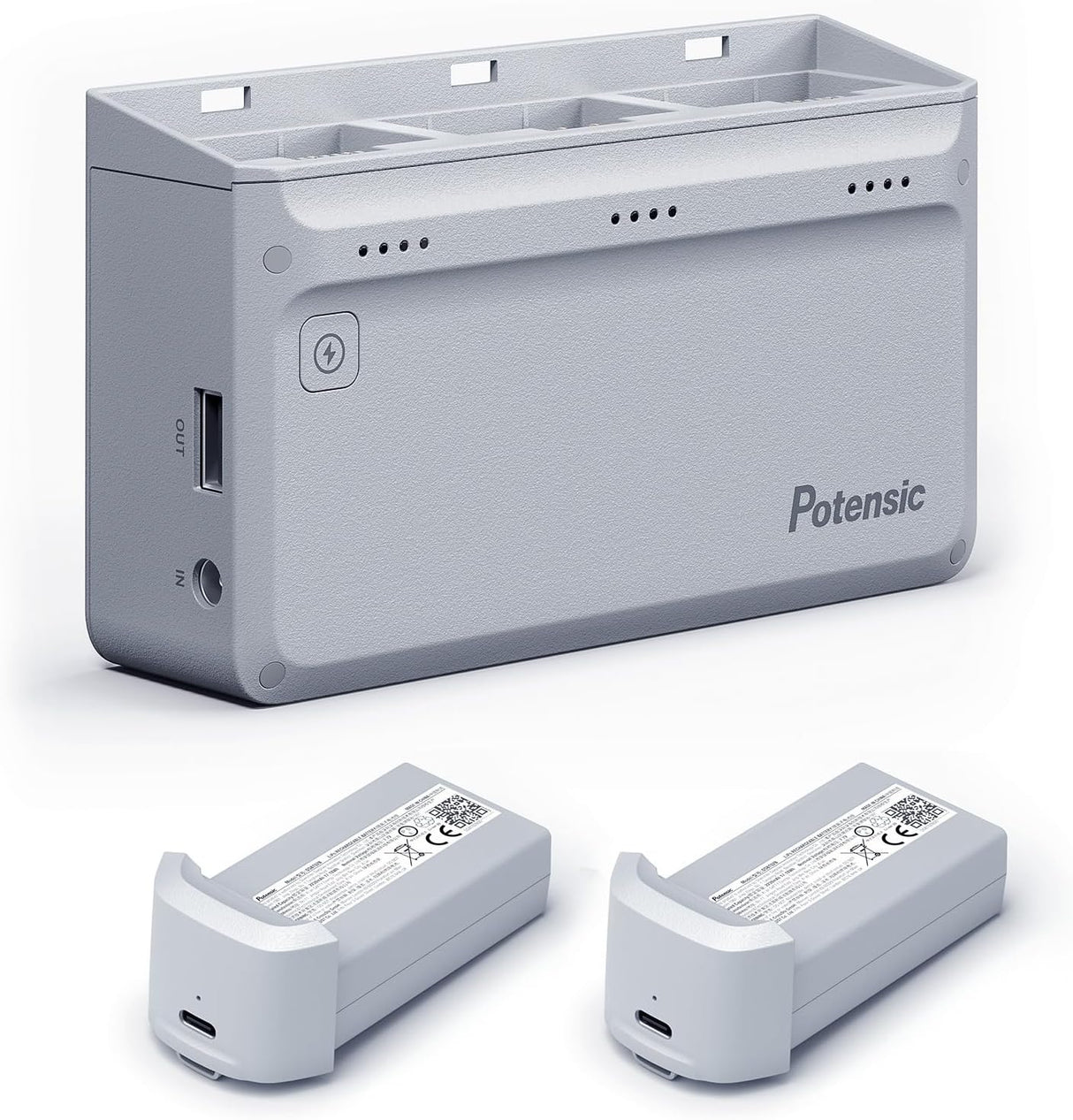 ATOM Drone Battery & 60W Fast Charging Hub Combo