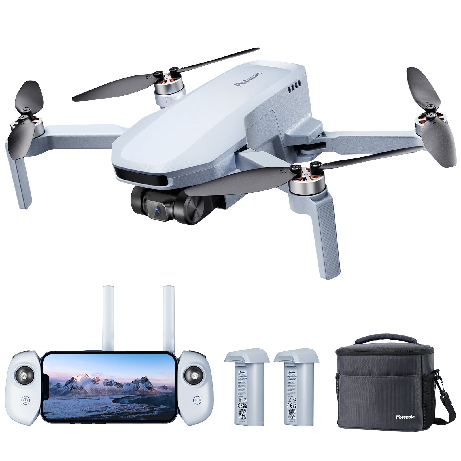 Re-paste persecution Drive out ATOM SE Sub 250g Foldable GPS Drone with 4K HD EIS Camera – Potensic