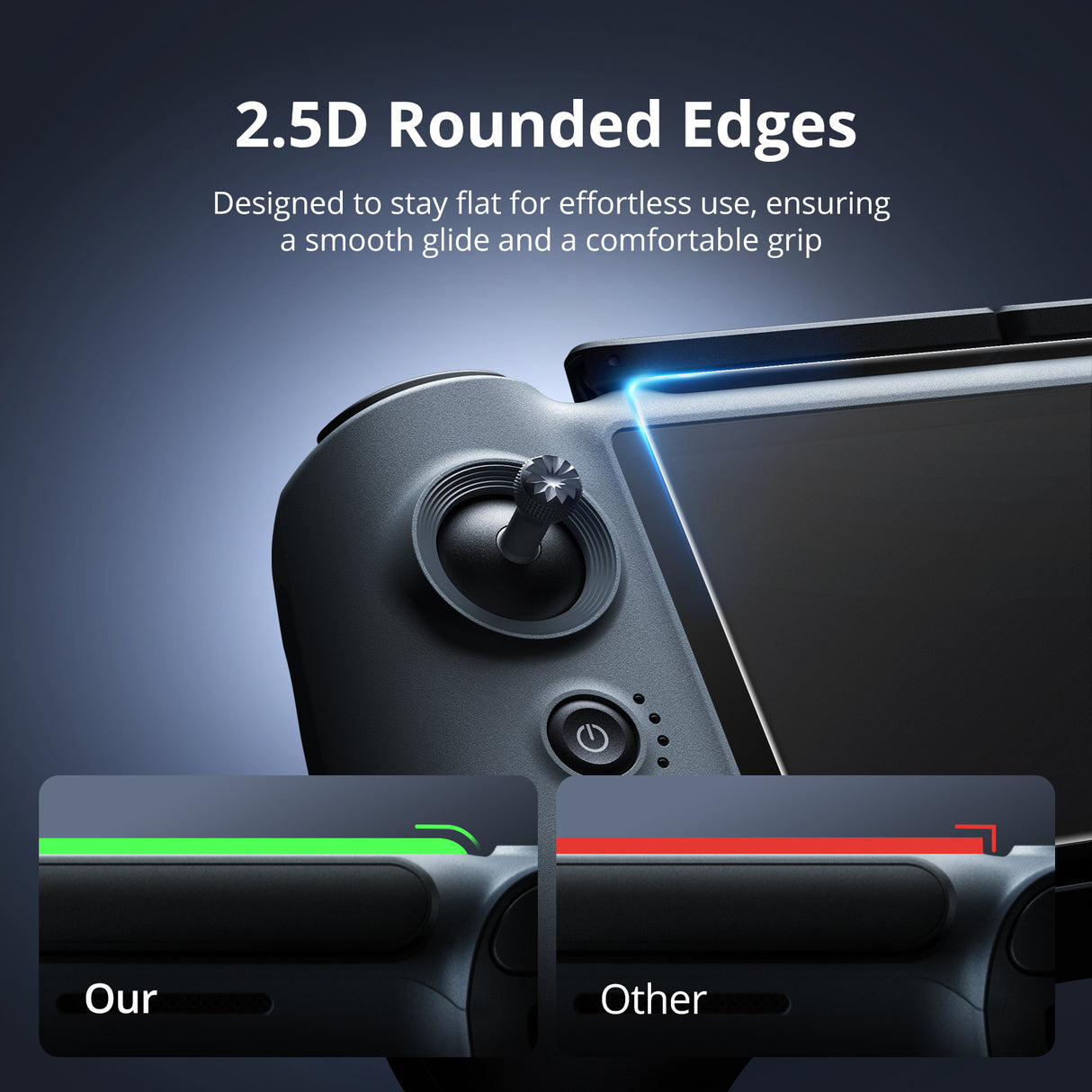 Potensic Tempered Glass Screen Protector 2pcs for PTD-1 Remote Controller