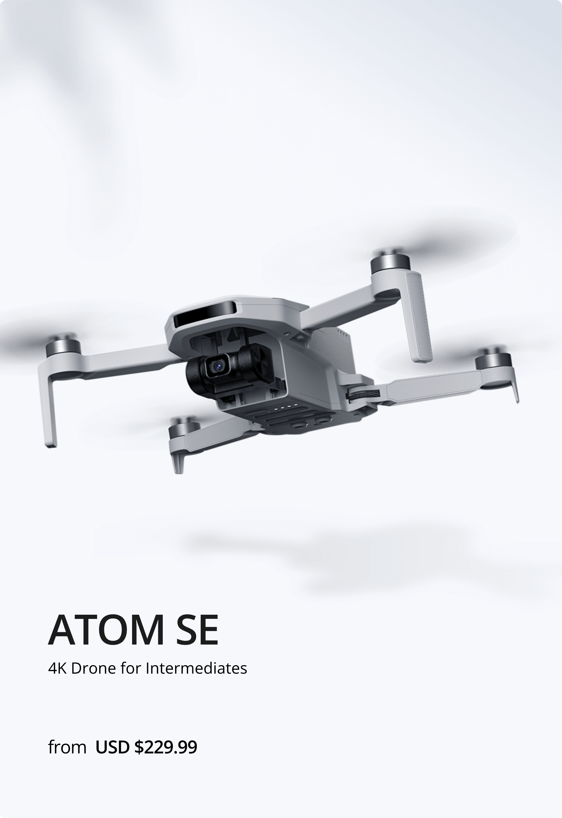 Potensic ATOM 2: il nuovo drone compatto con fotocamera 8K e tracking AI