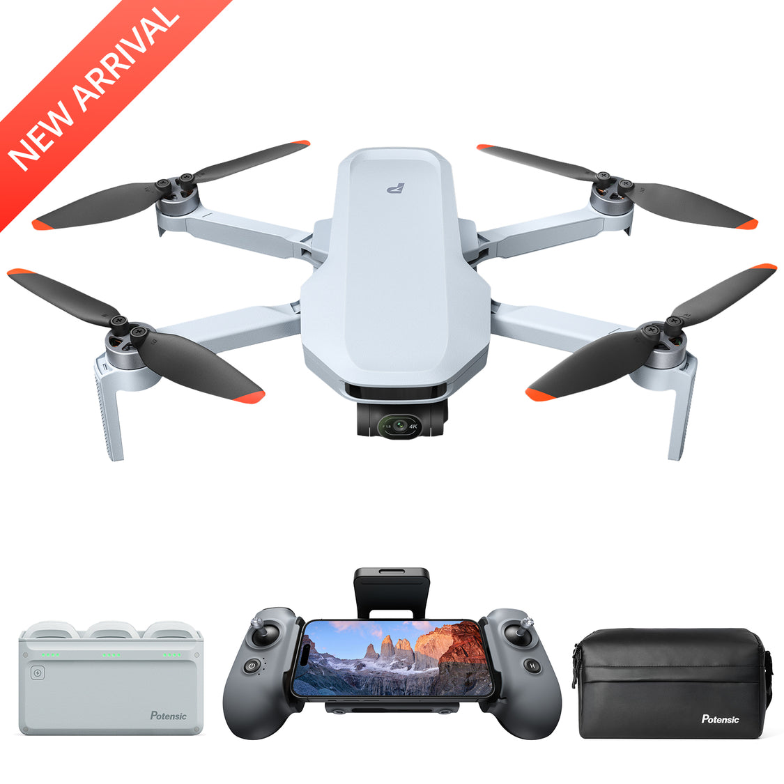 ATOM 2 Drone with 8K Camera, AI Track, 10km Video Transmission, Vertic ...