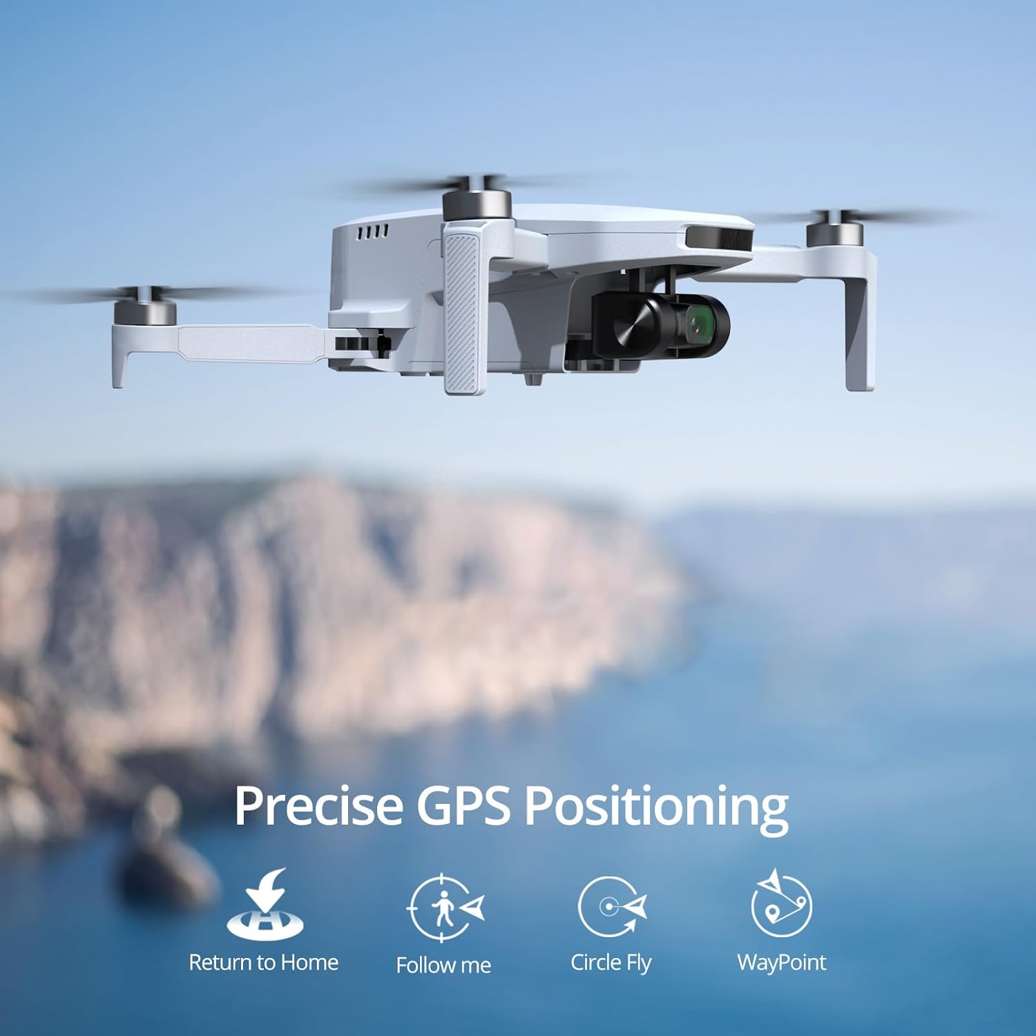 ATOM SE Sub 250 g Foldable GPS Drone with 4K HD EIS Camera, C0